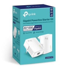 TP-Link TL-PA7017 KIT - 1Gbps Powerline Adapter for High-Speed Networking - Sikker og Stabil Kabling - Varenummer: 6935364089054
